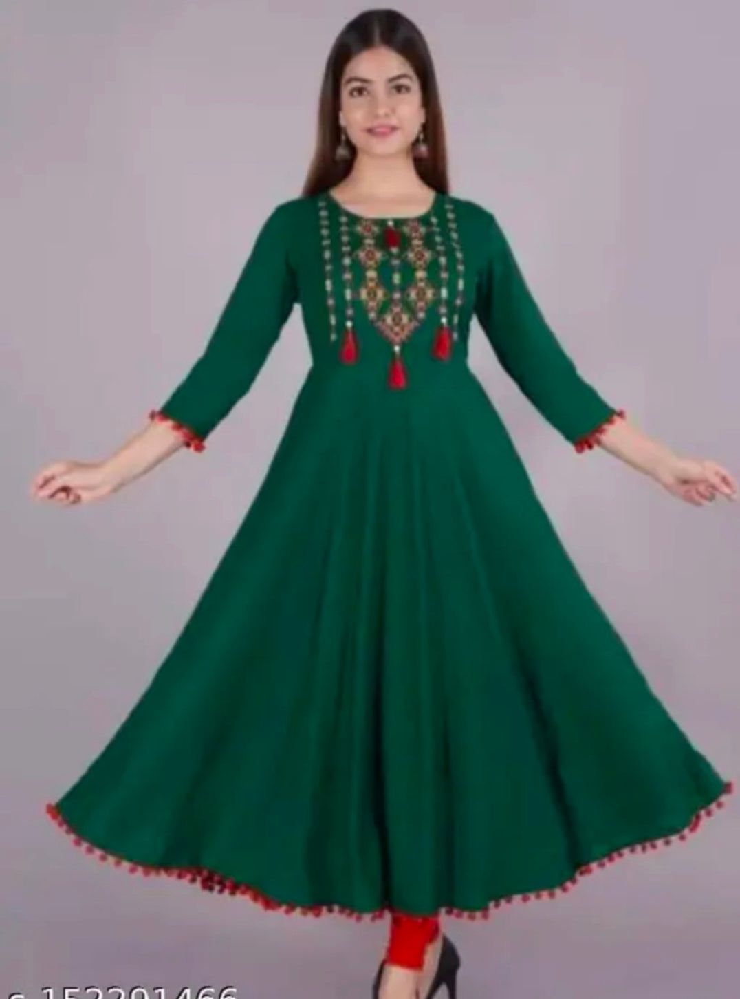 Averick Green kurti