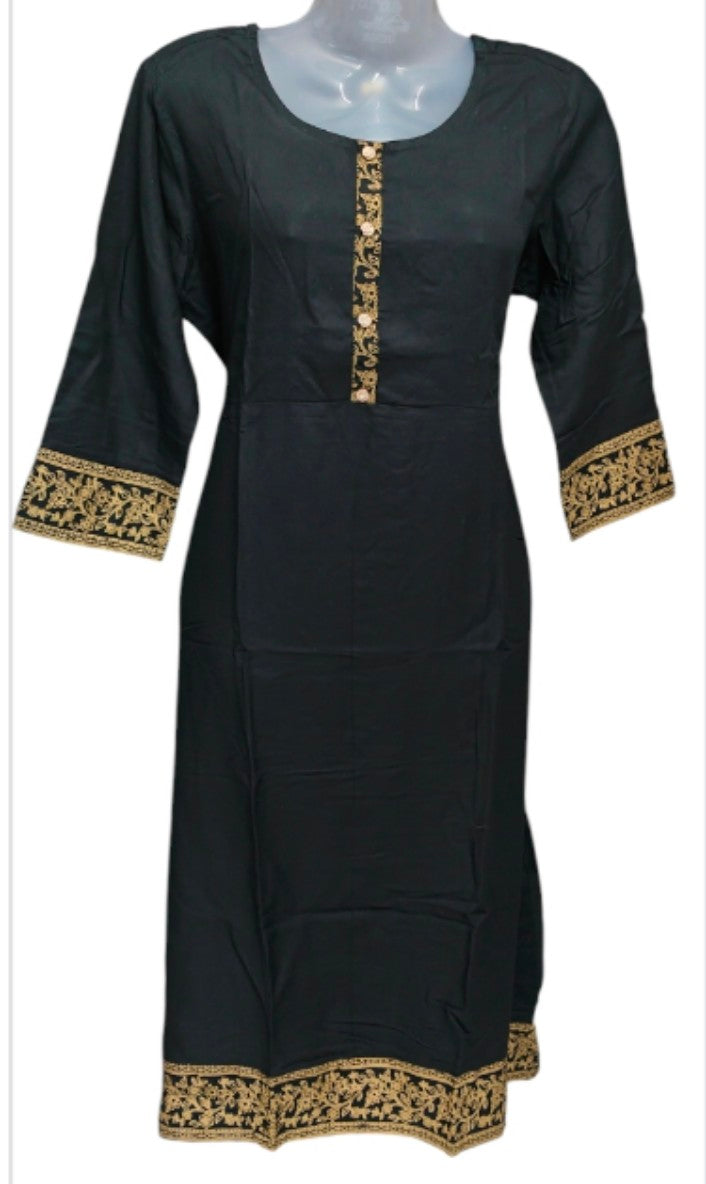 Averick Black kurti