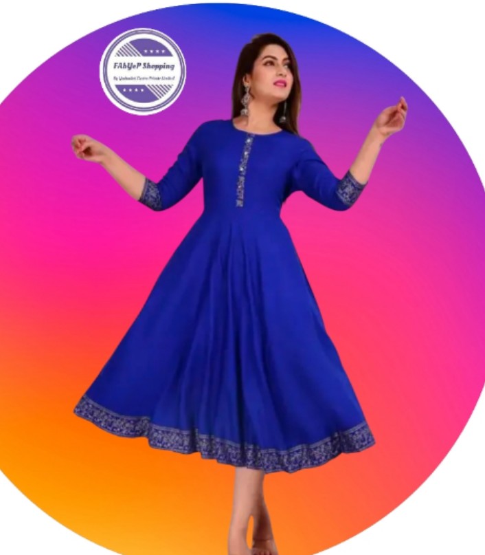 Averick blue kurti