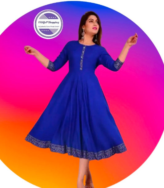 Averick blue kurti