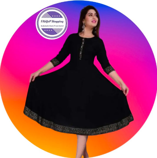 Averick Black kurti