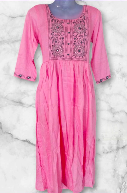 Averick pink kurti