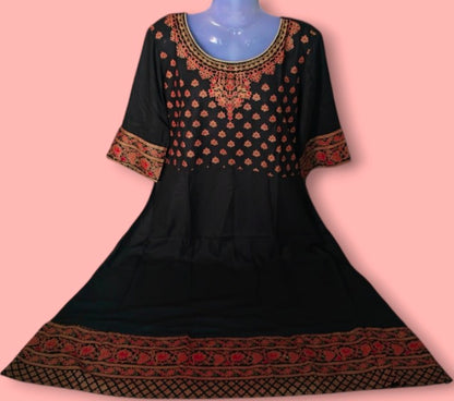 Averick black kurti