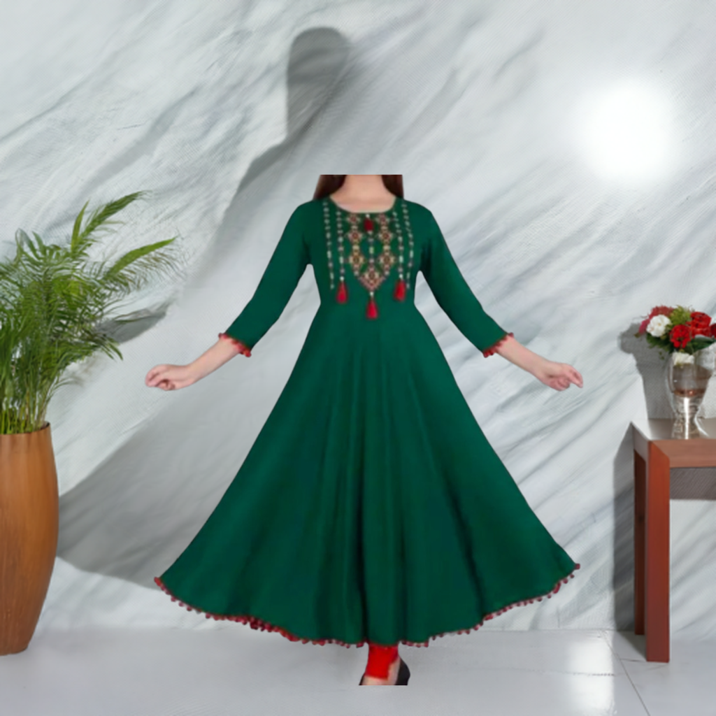 Averick Green kurti