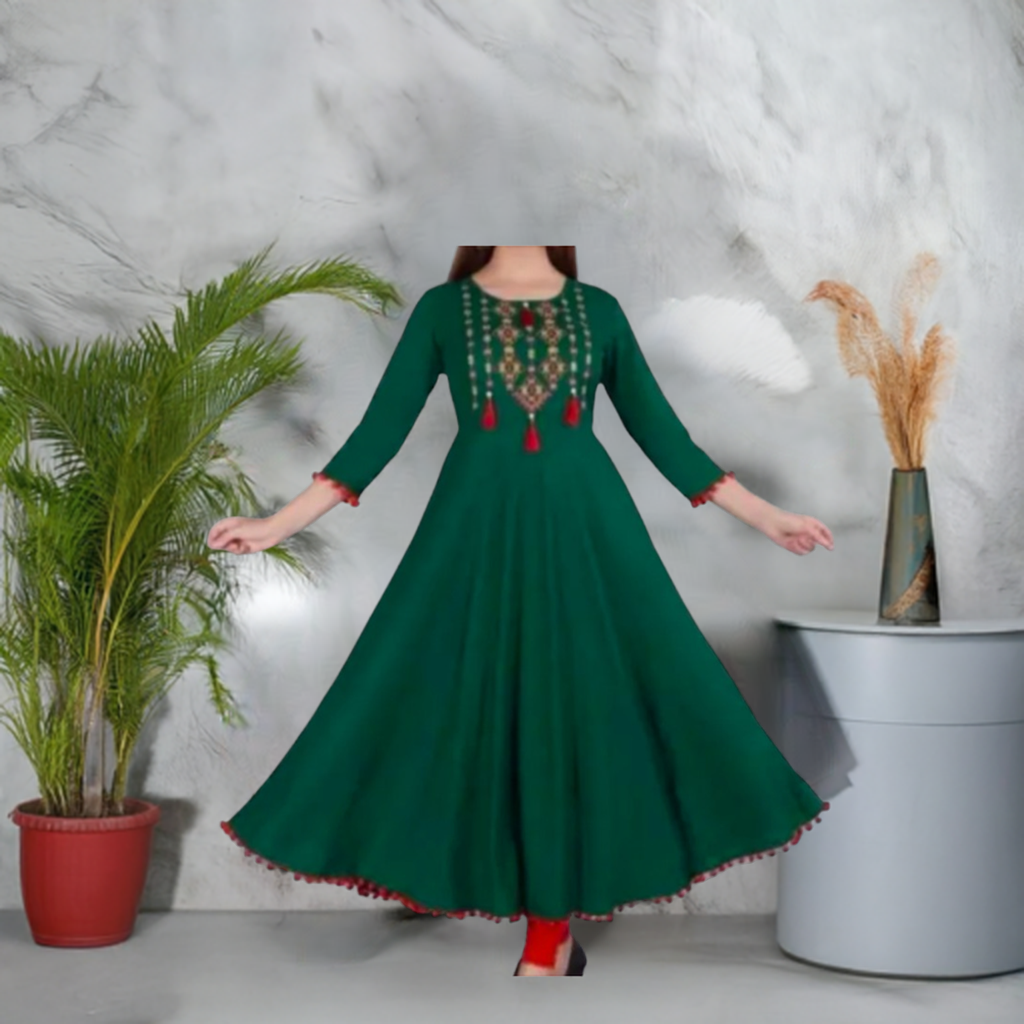 Averick Green kurti