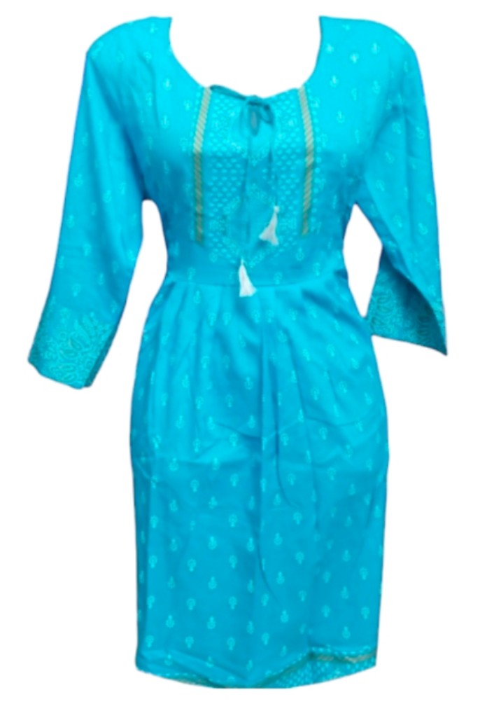 Averick Blue Maternity kurti