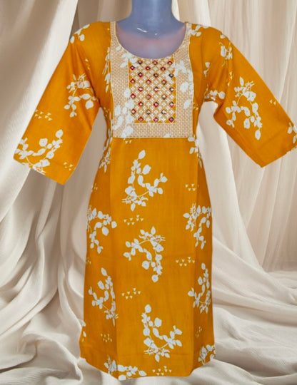 Maverick floral Kurti