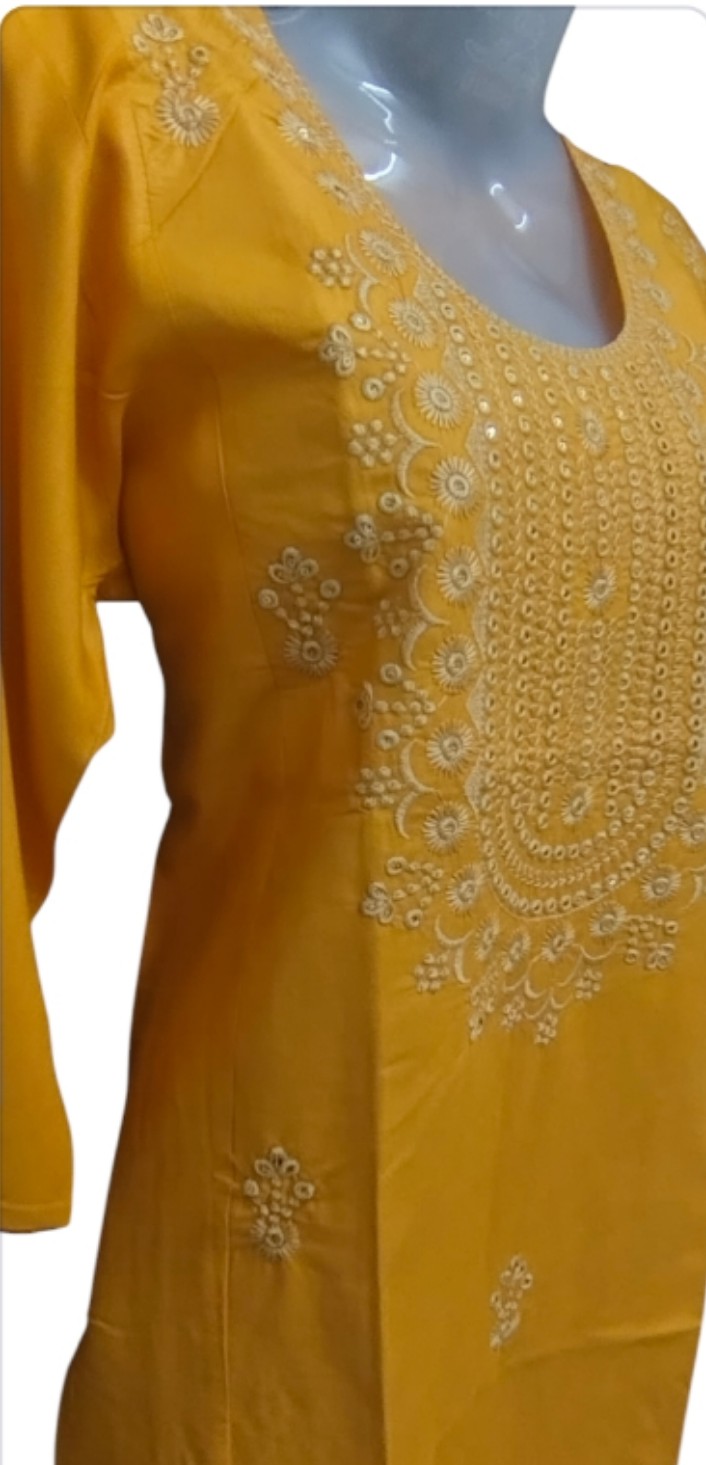 Maverick Embroidery kurti