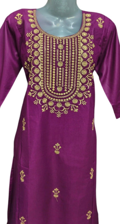 Maverick Embroidery kurti